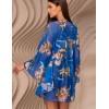 Туника пляжная свободная Mia-Amore ANTIGUA 2174, Цвет: синий, Размеры: L/XL, изображение 2
