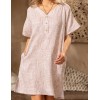 Короткая туника из хлопка Mia-Amore AMBER 5791, Цвет: бежевый, Размеры: S/M, изображение 4