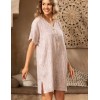 Короткая туника из хлопка Mia-Amore AMBER 5791, Цвет: бежевый, Размеры: S/M, изображение 3