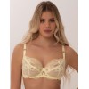 Мягкий кружевной бюстгальтер Subtille YASMIN YELLOW soft, Цвет: желтый, Размеры: 70L, изображение 3