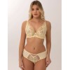 Кружевной бюстгальтер бралетт Subtille YASMIN YELLOW soft bralette, Цвет: желтый, Размеры: 75E, изображение 5