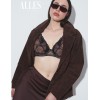 Кружевной бюстгальтер Alles RICH ENOUGH M Plus Bralette черный, Цвет: черный, Размеры: 100B, изображение 9