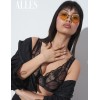 Кружевной бюстгальтер Alles RICH ENOUGH M Plus Bralette черный, Цвет: черный, Размеры: 100B, изображение 5