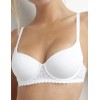 Бюстгальтер пуш-ап Dim DAILY DENTELLE 0E3Z белый, Цвет: белый, Размеры: 75D