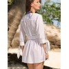Короткая туника на завязках Mia-Amore ARGENTINA 6894, Цвет: белый, Размеры: M, изображение 2