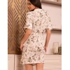 Платье-рубашка из хлопка Mia-Amore DORIN 5650, Цвет: мультицвет, Размеры: 2XL, изображение 2