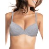 Бюстгальтер на поролоне Sielei NATURAL COTTON 1428 grigio melange, Цвет: grigio melange (серый), Размеры: 70B