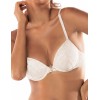 Хлопковый бюстгальтер пуш-ап Sielei NATURAL COTTON 1444 ecru melange, Цвет: ecru melange (светло-бежевый), Размеры: 85B