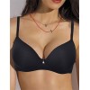 Бюстгальтер пуш-ап без косточек Sielei NATURAL COTTON 1456 nero, Цвет: nero (черный), Размеры: 70B