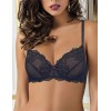 Бюстгальтер мягкий кружевной Sielei GLAM 1940 nero, Цвет: nero (черный), Размеры: 75B