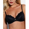 Бескаркасный бюстгальтер пуш-ап Sielei VANITY 1776 nero, Цвет: nero (черный), Размеры: 70B