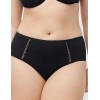 Трусы с высокой посадкой Ysabel Mora 19382 HIGH WAIST чёрный, Цвет: чёрный, Размеры: M