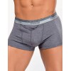 Трусы боксеры Opium R-107, Цвет: серый меланж, Размеры: L, изображение 3