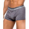 Трусы боксеры Opium R-107, Цвет: серый меланж, Размеры: L, изображение 6