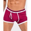 Мужские трусы боксеры Opium R-114, Цвет: бордовый, Размеры: L