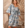 Туника с широким рукавом Mia-Amore EIDAN 5733, Цвет: мультицвет, Размеры: L/XL