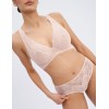 Кружевные трусы слипы Alles NOTHING LOUD figi, Цвет: телесный, Размеры: S, изображение 4