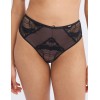 Высокие стринги Alles RICH ENOUGH Stringi classic черный, Цвет: черный, Размеры: M