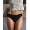 Эластичные хлопковые стринги Janira COTTON FLEXIE ADAPT Tanga 1032461 black, Цвет: black (черный), Размеры: S/M/L/XL