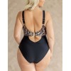 Закрытый купальник Kris Line MAUI body soft full cup roma, Цвет: леопард, Размеры: 70H, изображение 2