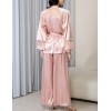 Комплект-тройка шелковый Mia-Amore ANABELLA 4826 пудра, Цвет: пудра, Размеры: 2XL, изображение 2