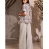 Комплект из рубашки и широких брюк Mia-Amore DAISY 5825, Цвет: мультицвет, Размеры: 2XL, изображение 2