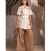 Комплект рубашка с брюками Mia-Amore DORA 5814, Цвет: бежевый, Размеры: 2XL, изображение 3