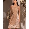 Платье без рукавов Mia-Amore DORA 5818, Цвет: бежевый, Размеры: 2XL