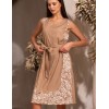 Платье без рукавов Mia-Amore DORA 5818, Цвет: бежевый, Размеры: 2XL, изображение 3