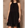 Короткий сарафан из муслина Mia-Amore LARNACA 5750 черный, Цвет: черный, Размеры: XL, изображение 4