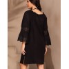 Туника с широким рукавом Mia-Amore LARNACA 5753 черный, Цвет: черный, Размеры: L/XL, изображение 2