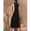 Длинный сарафан из муслина Mia-Amore LARNACA 5754 черный, Цвет: черный, Размеры: 3XL, изображение 2