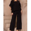 Летний брючный комплект Mia-Amore LARNACA 5756 черный, Цвет: черный, Размеры: 3XL, изображение 4