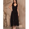 Длинный сарафан Mia-Amore LARNACA 5758 черный, Цвет: черный, Размеры: 3XL, изображение 3