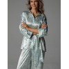 Комплект из натурального шелка Mia-Amore TIFFANY 4916, Цвет: мятный, Размеры: 2XL