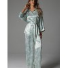Комплект из натурального шелка Mia-Amore TIFFANY 4916, Цвет: мятный, Размеры: 2XL, изображение 3