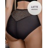 Высокие трусы слипы Mioocchi ОДРИ 8484 latte, Цвет: latte (молоко), Размеры: M, изображение 2
