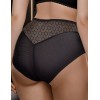 Высокие трусы слипы Mioocchi ОДРИ 8484 nero, Цвет: nero (черный), Размеры: 3XL, изображение 2