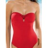 Совместный купальник бандо Sielei COLOR RING CR51 corallo, Цвет: corallo (коралловый), Размеры: 80B, изображение 3