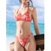 Раздельный купальник с топом Sielei PALM BEACH EC75 corallo, Цвет: corallo (коралловый), Размеры: 85B