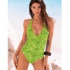 Слитный купальник Sielei ZEBRA ZB53 lime, Цвет: lime (лайм), Размеры: 85B