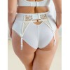 Пояс для чулок Kris Line PROMISE garter belt белый, Цвет: белый, Размеры: S, изображение 2