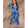 Длинное пляжное платье Mia-Amore ANTIGUA 2179, Цвет: синий, Размеры: 2XL