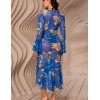 Длинное пляжное платье Mia-Amore ANTIGUA 2179, Цвет: синий, Размеры: 2XL, изображение 2