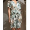 Короткая туника с поясом Mia-Amore LIANORA 5853, Цвет: мультицвет, Размеры: 2XL/3XL, изображение 4