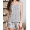 Пижама из тканой вискозы Mia-Amore ALMA 5872, Цвет: серый, Размеры: 2XL, изображение 4