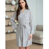 Халат из натуральной вискозы Mia-Amore ALMA 5873, Цвет: серый, Размеры: 2XL/3XL