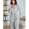 Пижама из тканой вискозы Mia-Amore ALMA 5876, Цвет: серый, Размеры: 2XL