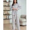 Пижама из тканой вискозы Mia-Amore ALMA 5876, Цвет: серый, Размеры: 2XL, изображение 3