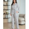 Пижама из тканой вискозы Mia-Amore ALMA 5876, Цвет: серый, Размеры: 2XL, изображение 4
